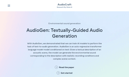 AudioGen