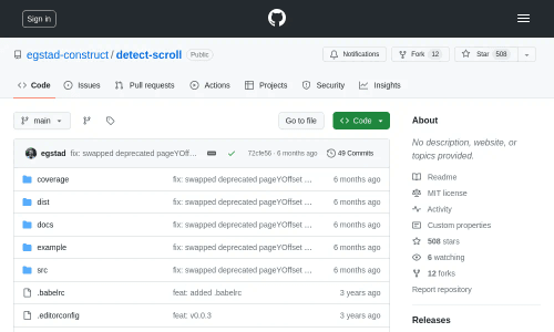 detect-scroll