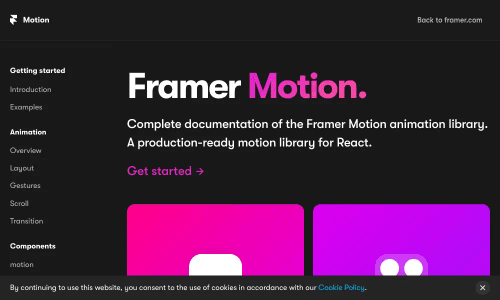 Framer Motion