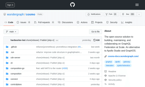 GitHub - wundergraph/cosmo