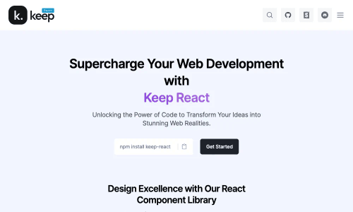 Keep React