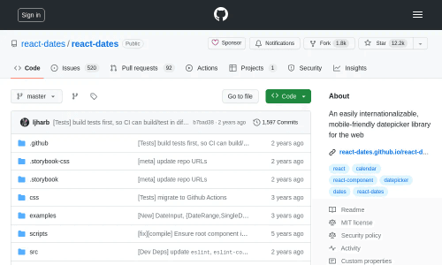 react-dates