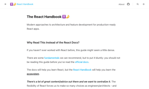 React Handbook