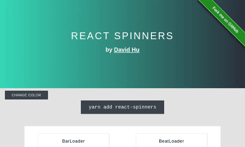 React Spinners