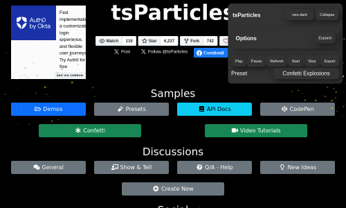 tsParticles