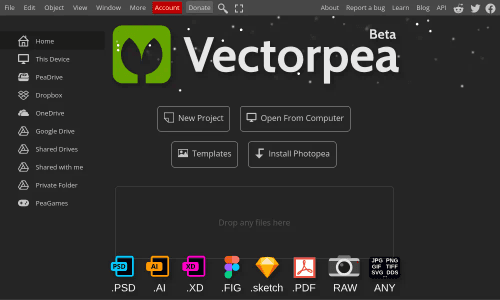 Vectorpea