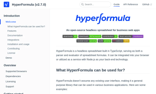 HyperFormula
