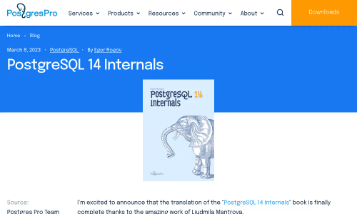 PostgreSQL 14 Internals
