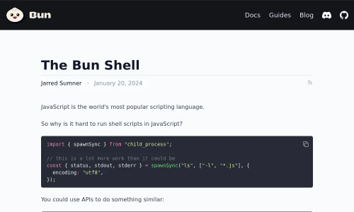 The Bun Shell