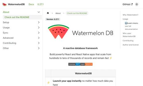 WatermelonDB
